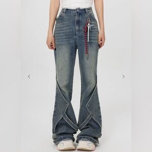 SCXR Blue Flared Women Jeans